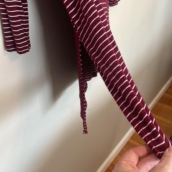 Maroon Stripes Tunic - Picture 3 of 5